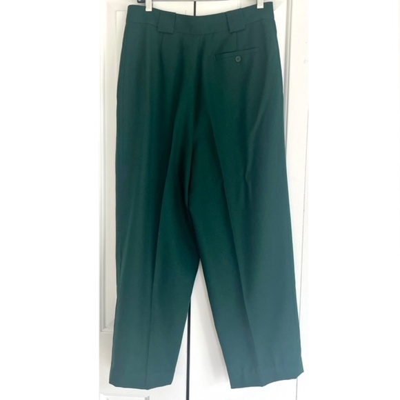 Vintage 80's Collectible Gold by Giorgio Sant’ Angelo Wool Trousers - Picture 4 of 9